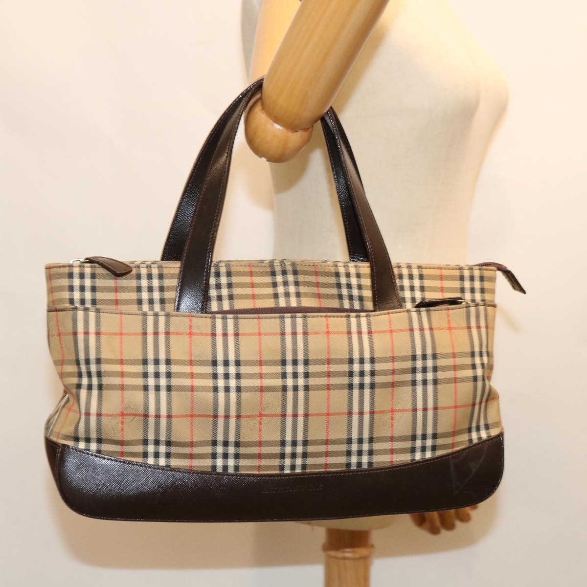 Burberry Nova Check Handbag Nova Check Canvas