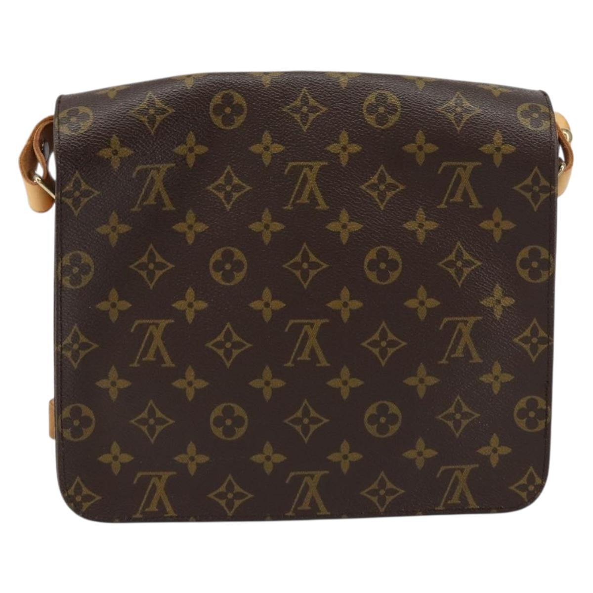 Louis Vuitton Cartouchiere Handbag Monogram Canvas
