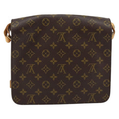 Louis Vuitton Cartouchiere Handbag Monogram Canvas