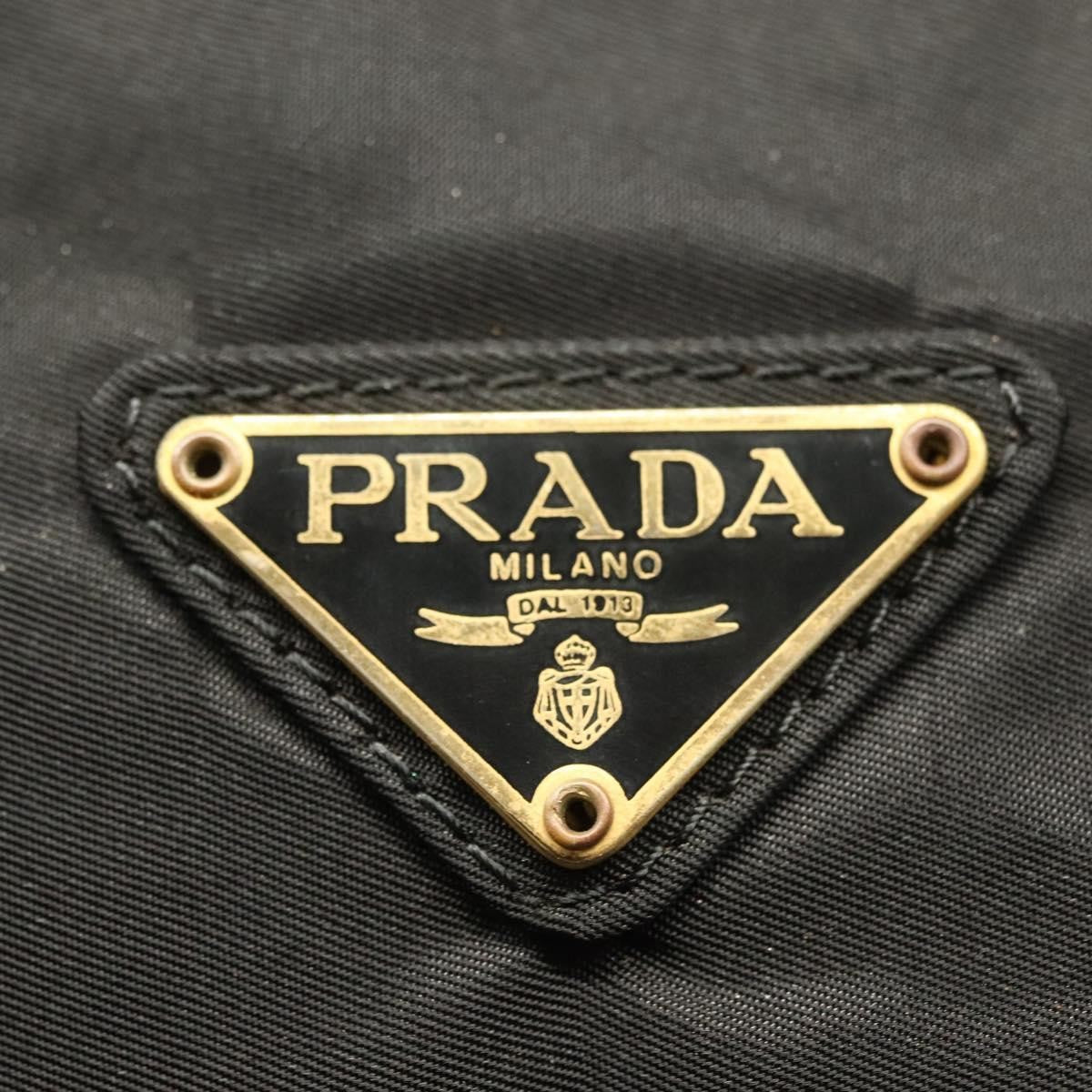 Prada Metal Handles Tote Tessuto