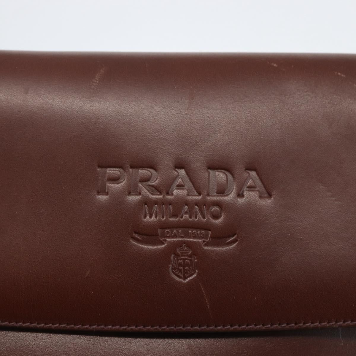 Prada Vintage Shoulder Bag Leather