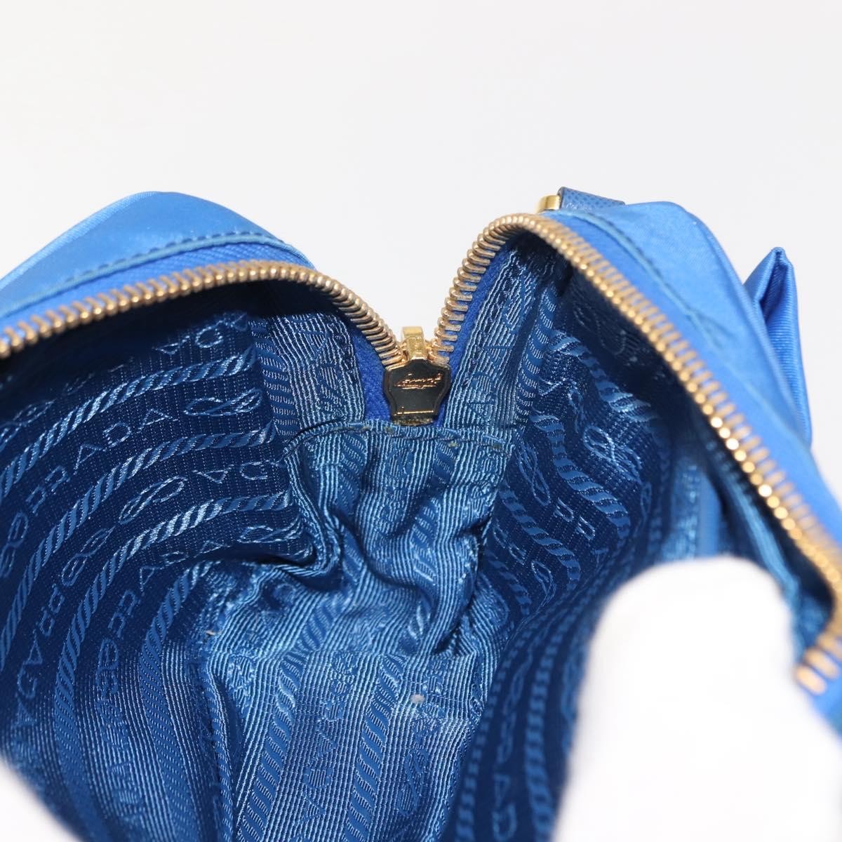 Prada Bow Camera Crossbody Bag Tessuto