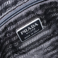 Prada Double Buckle Flap Messenger Bag Tessuto