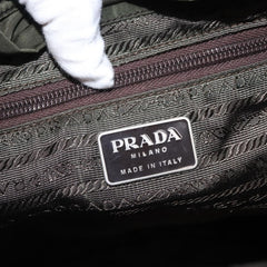 Prada Double Front Pocket Backpack Tessuto