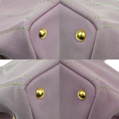Prada Canapa Open Tote Canvas