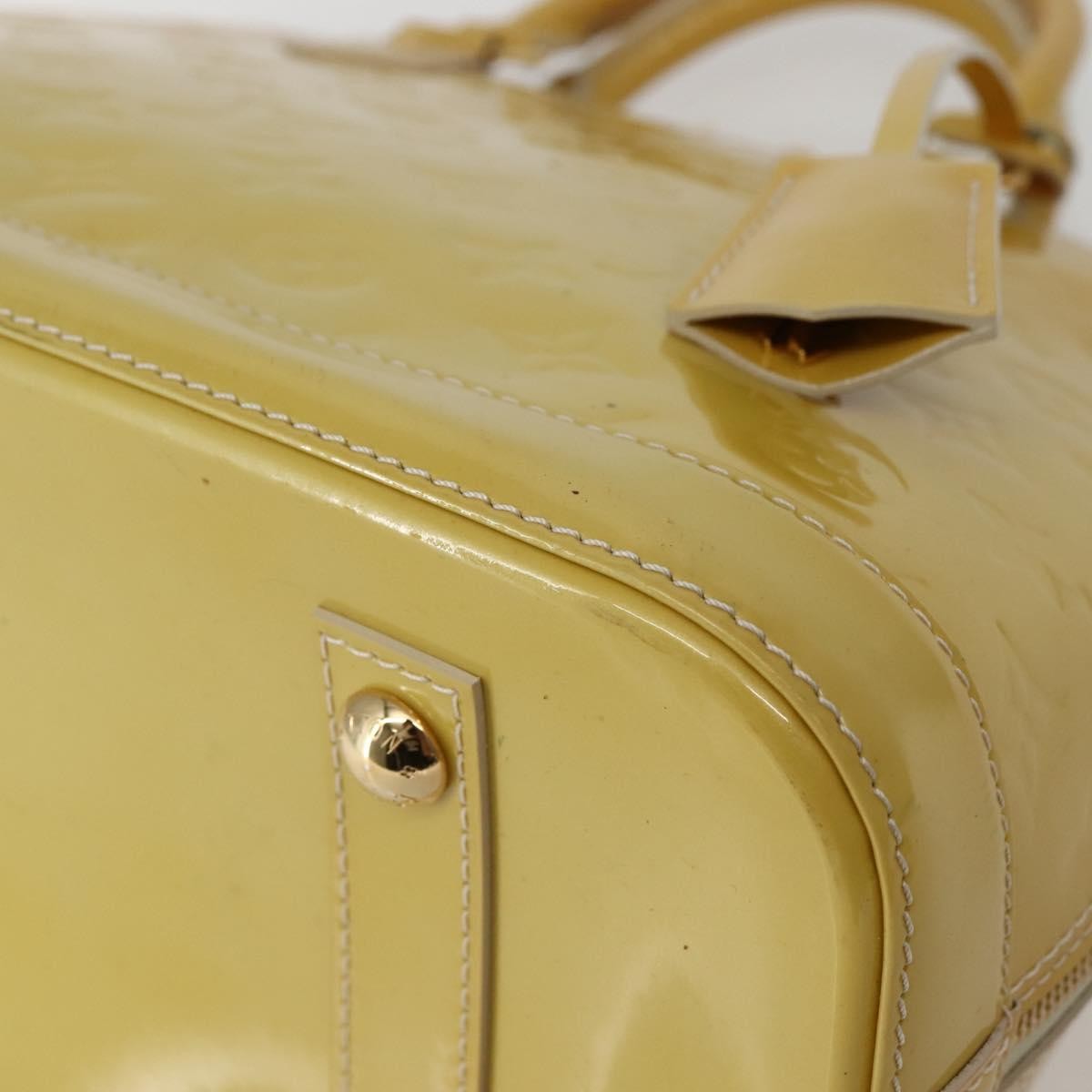 Louis Vuitton Alma Handbag Monogram Vernis