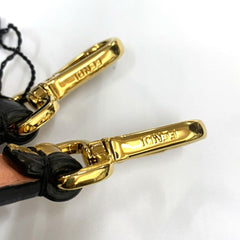 Fendi Logo Strap Leather