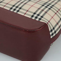 Burberry Nova Check Tote canvas check pattern