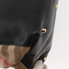 Burberry Banner Tote Leather