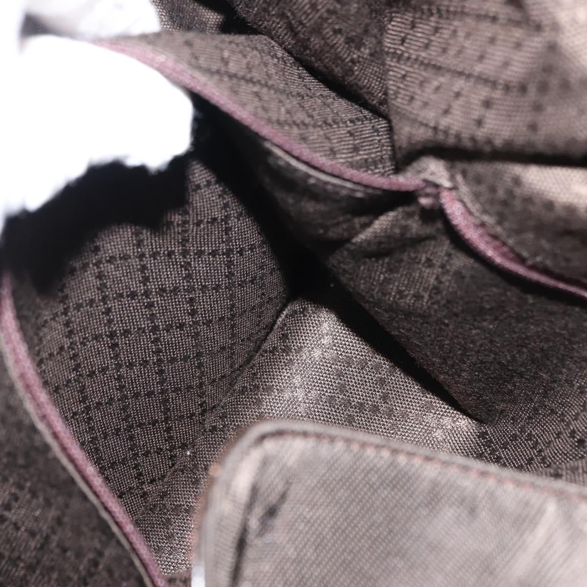 Gucci Vintage Bamboo Shoulder Bag Nylon