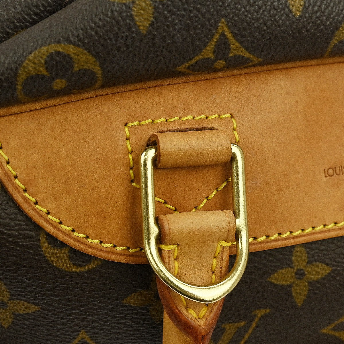 Louis Vuitton Deauville Handbag Monogram Canvas