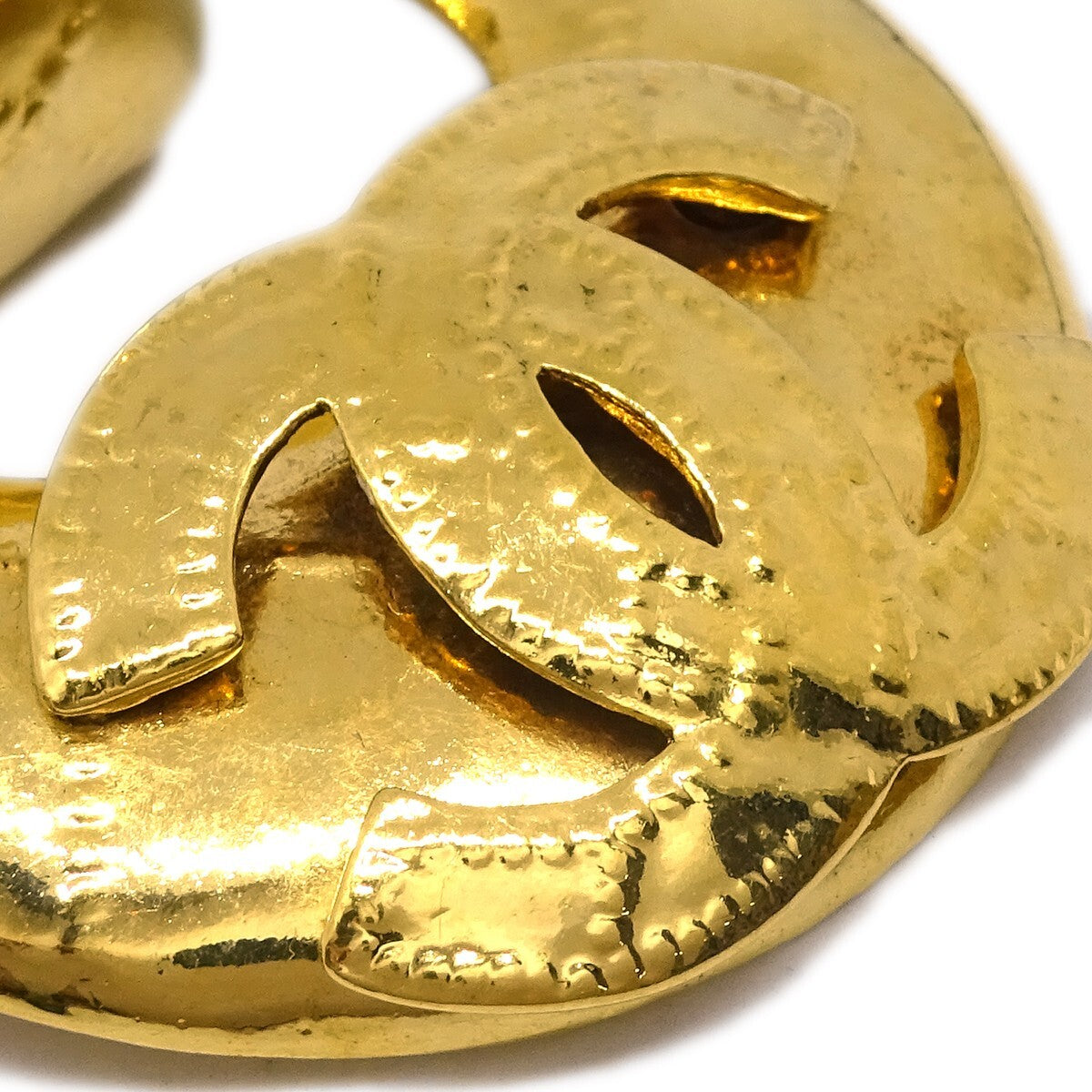 Chanel CC Clip On Earring Metal