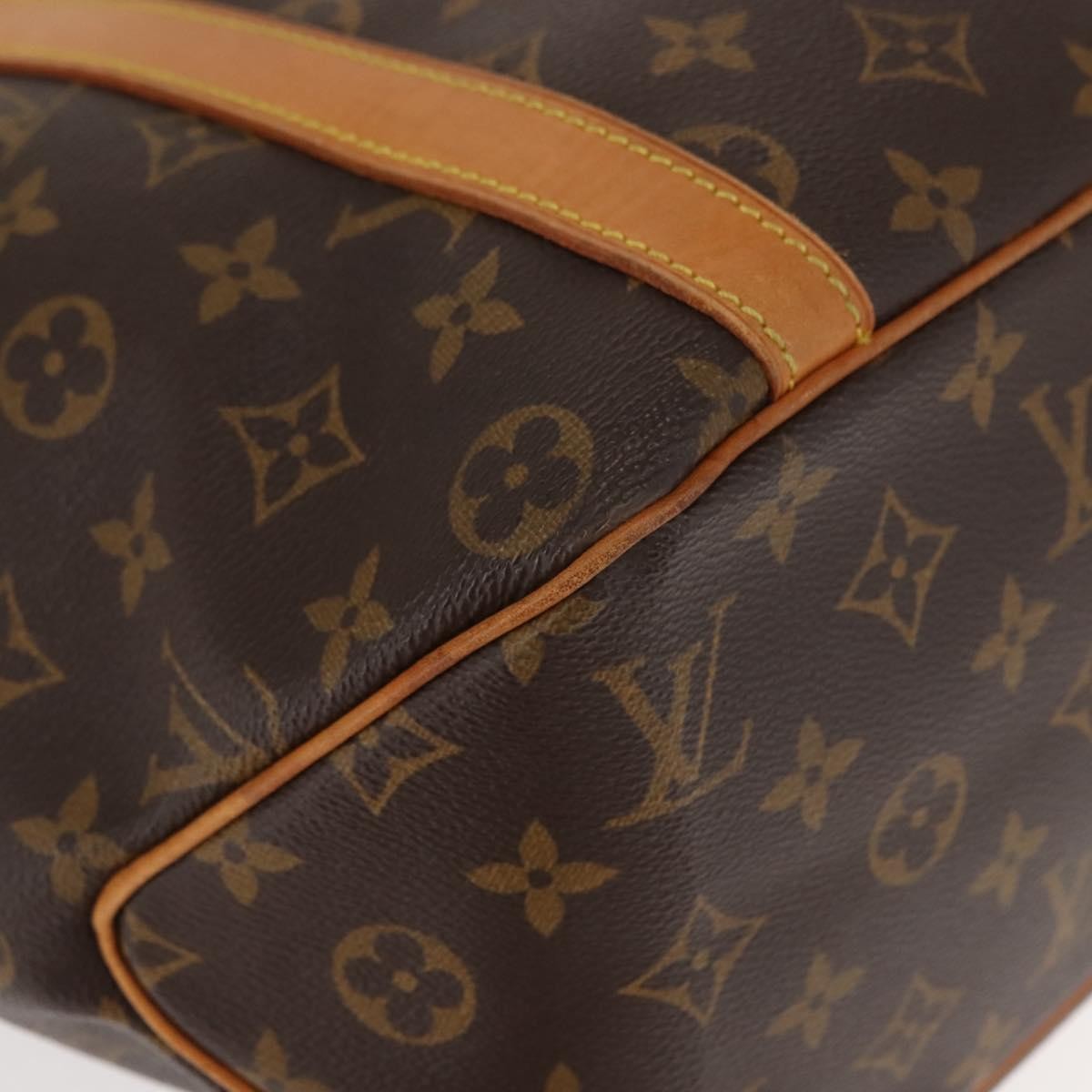 Louis Vuitton Shopping Sac Handbag Monogram Canvas
