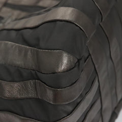 Prada Waves Chain Tote Leather and Tessuto