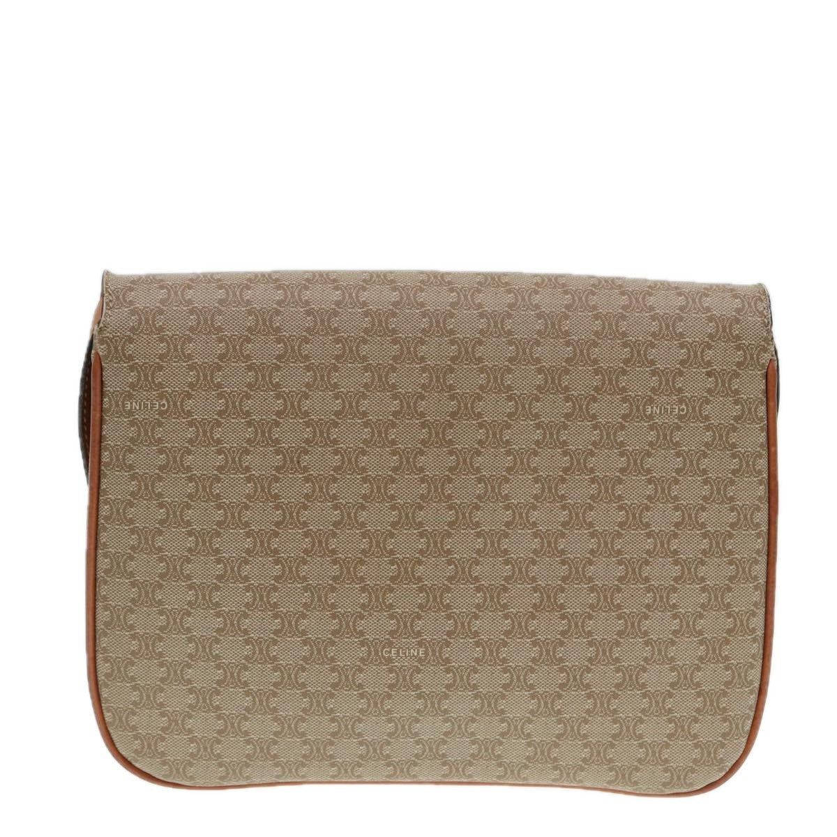 Celine Vintage Macadam Shoulder Bag Canvas