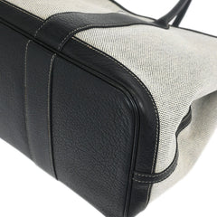 Hermes Garden Party Tote Canvas and Leather