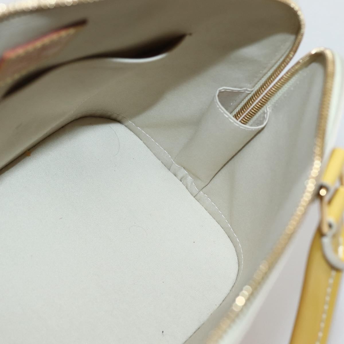 Louis Vuitton Alma Handbag Monogram Vernis