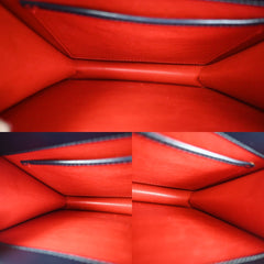 Celine Gancini Handbag Leather