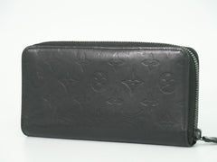 Louis Vuitton Zippy Wallet Vertical Monogram Shadow Leather