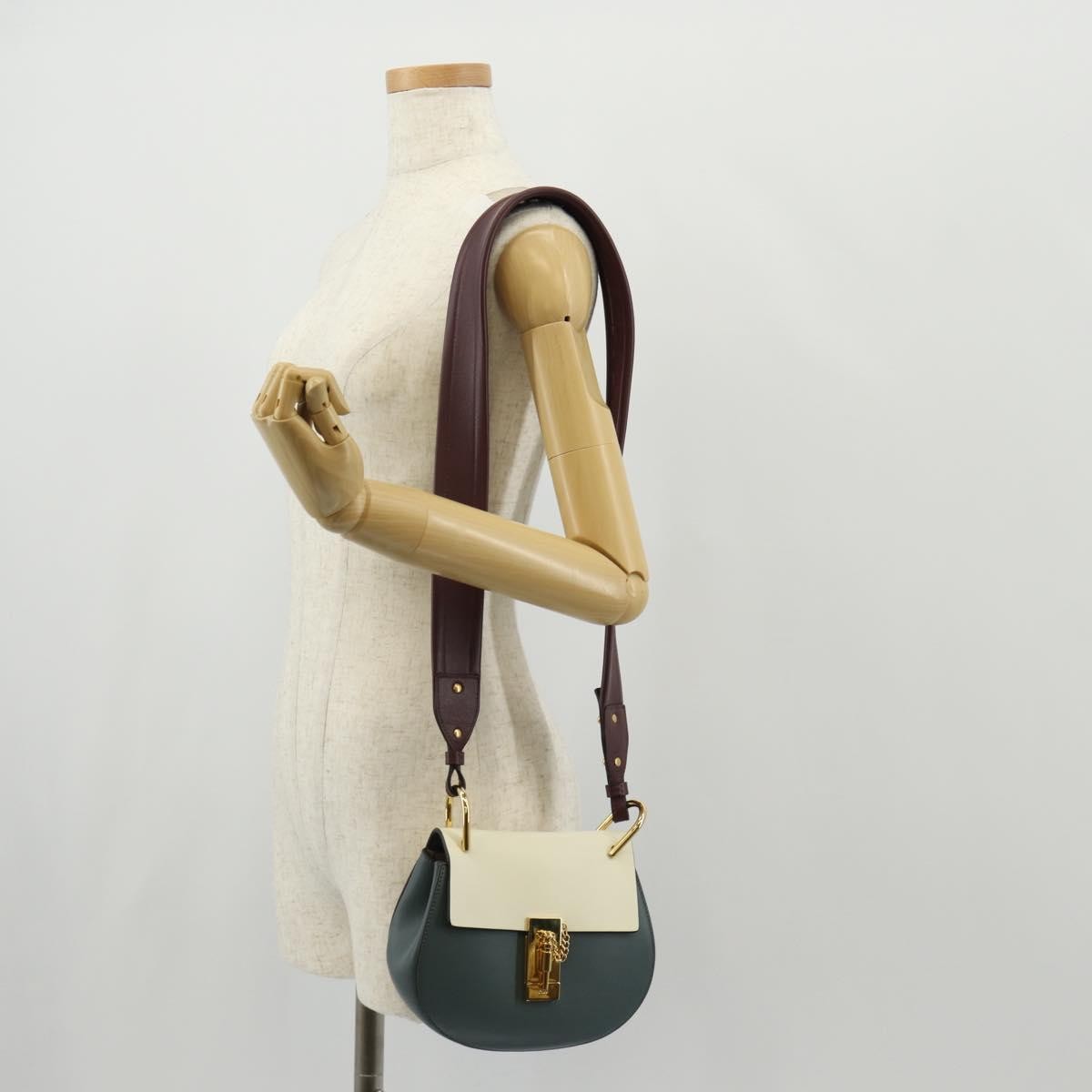 Chloe Drew Shoulder Bag Leather
