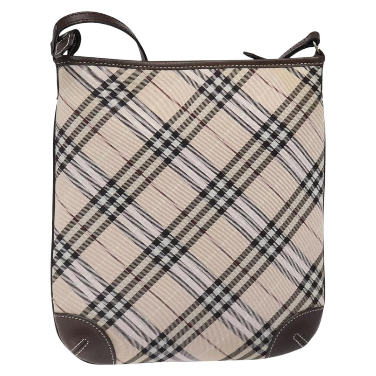 Burberry Nova Check Blue Label Canvas