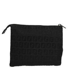 Fendi FF Logo Pouch Canvas