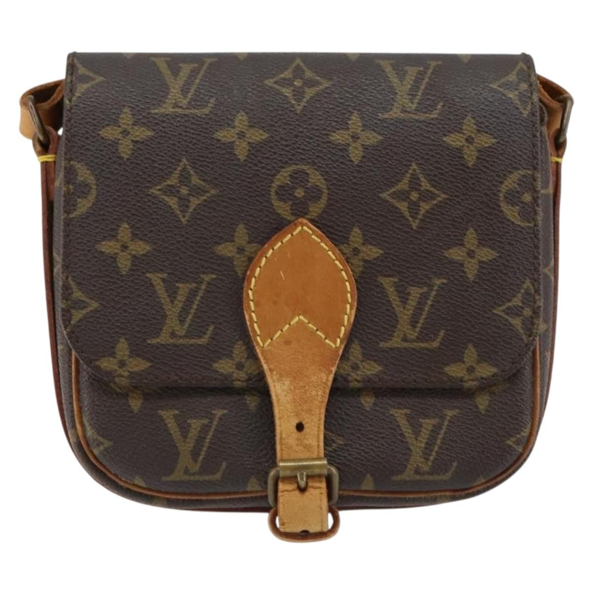 Louis Vuitton Cartouchiere Handbag Monogram Canvas