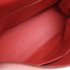 Hermes Kelly Handbag Red Gulliver with Gold Hardware