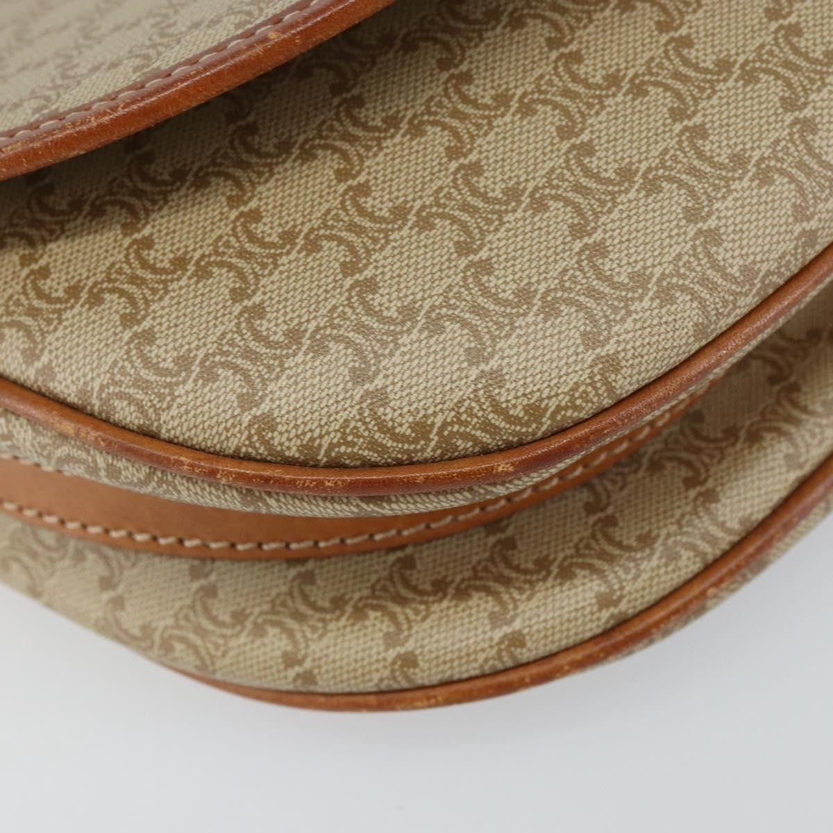 Celine Macadam Shoulder Bag PVC Leather