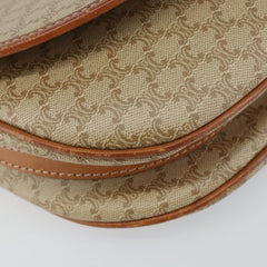 Celine Macadam Shoulder Bag PVC Leather