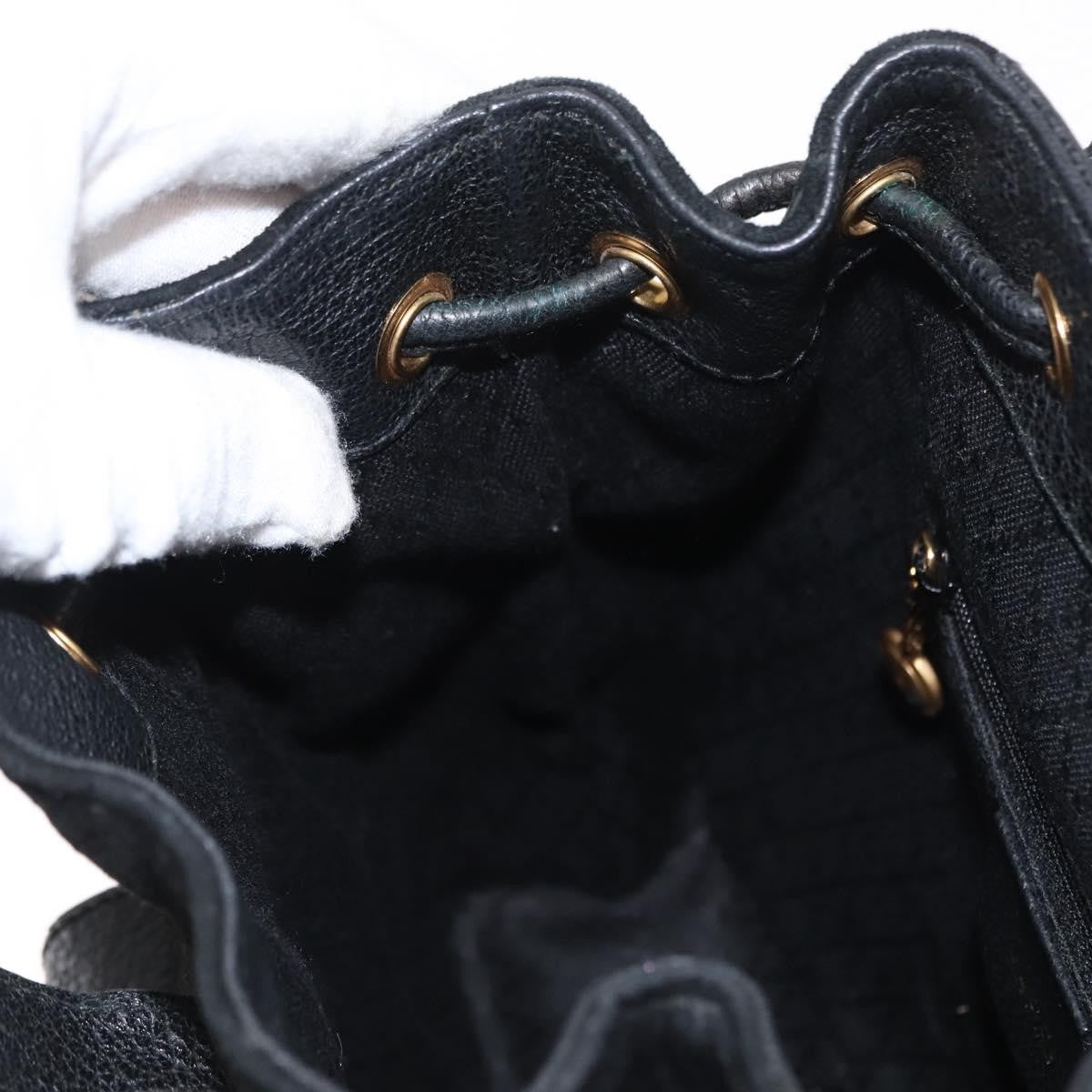 Gucci Vintage Bamboo Backpack Suede