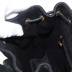 Gucci Vintage Bamboo Backpack Suede