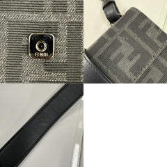 Fendi Baguette Convertible Belt Bag Zucca canvas