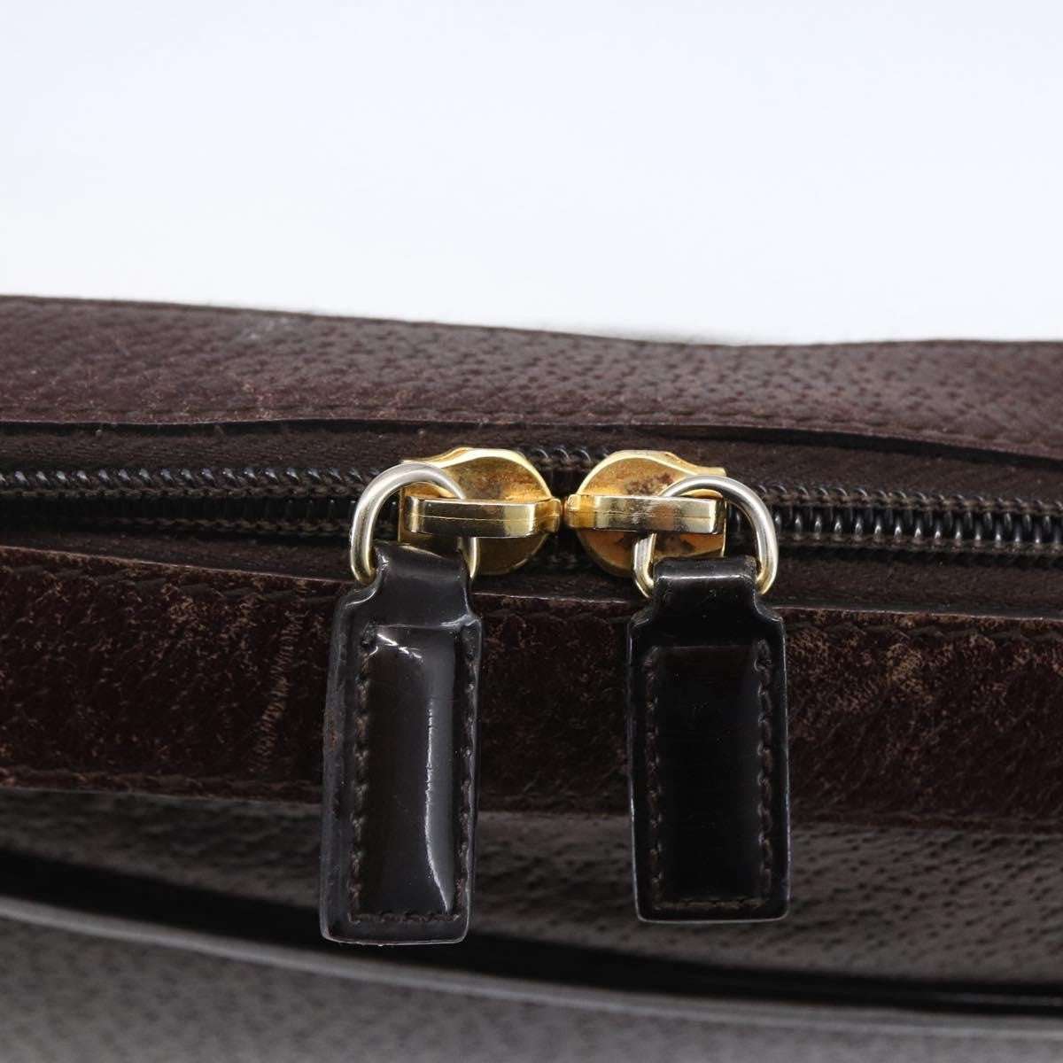 Christian Dior Vintage CD Handbag Leather