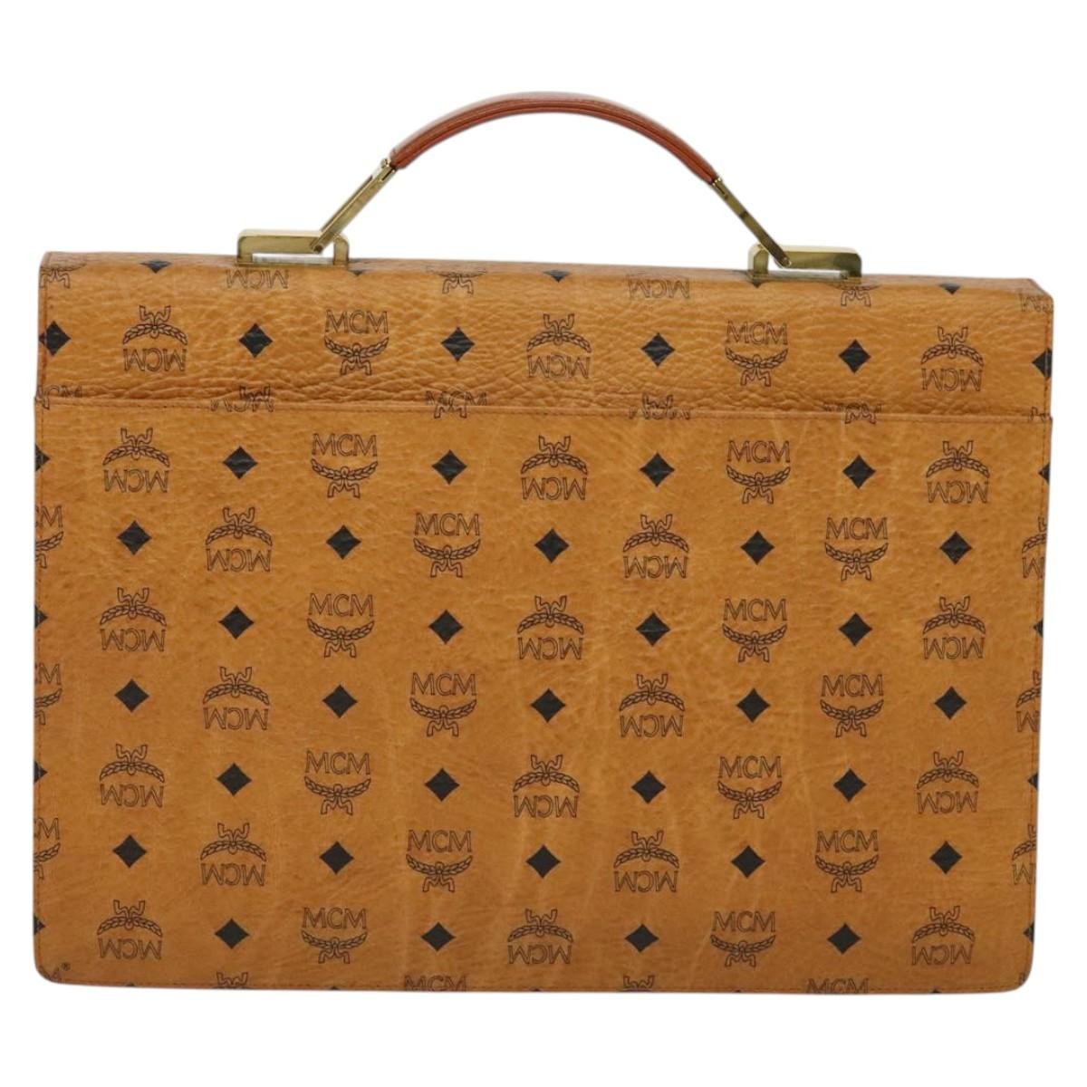 MCM Vicetos Logo PVC Cuir