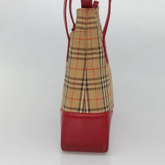Burberry Nova Check Tote canvas check pattern
