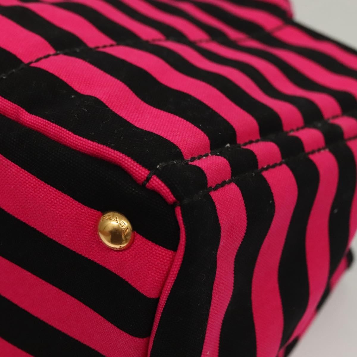 Prada Canapa Open Tote Canvas