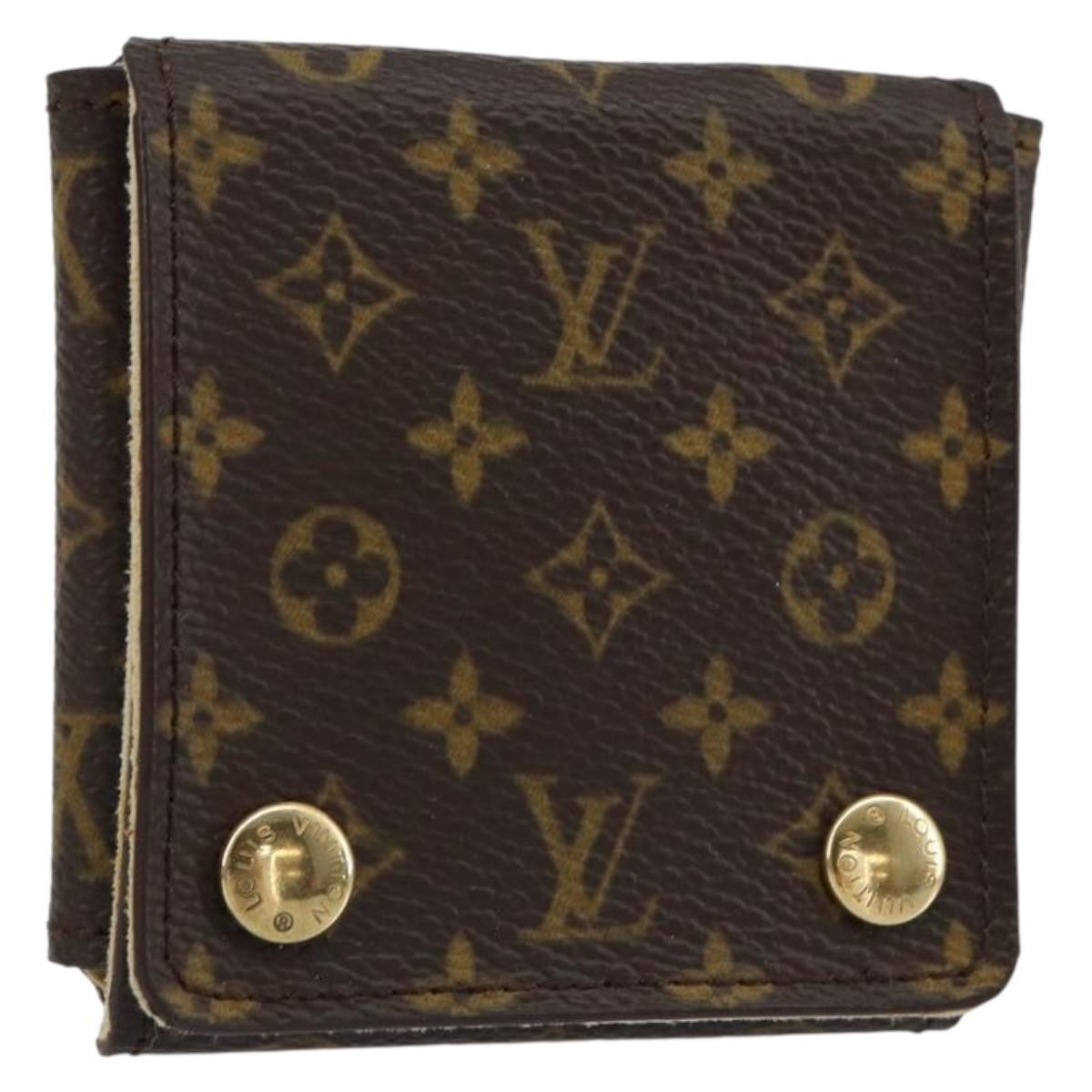 Louis Vuitton CASE JEWELRY BOX Canvas