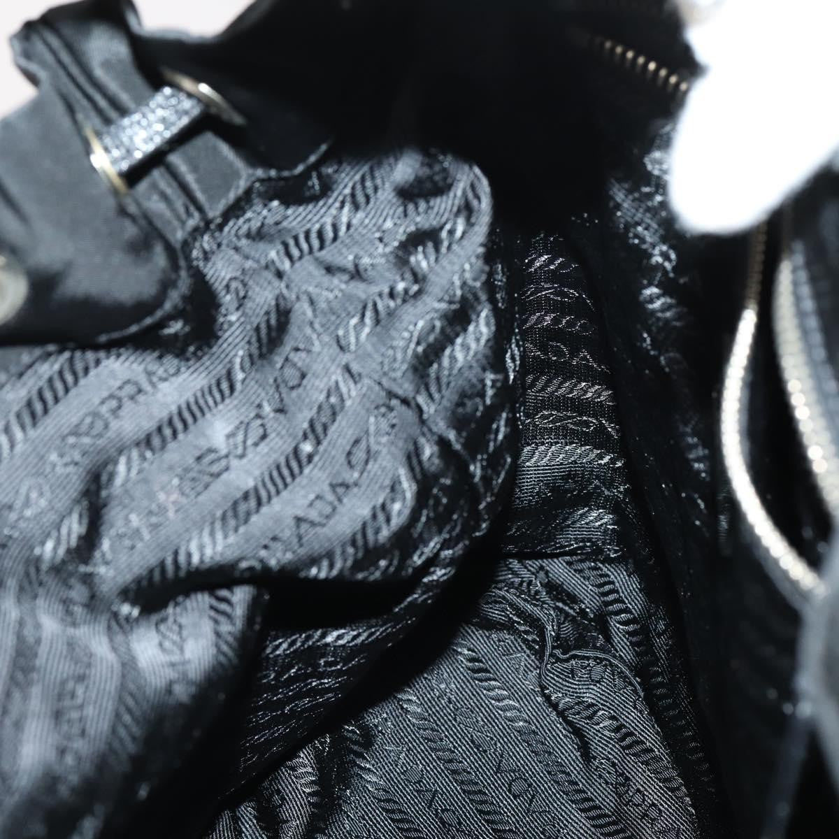 Prada Double Pocket Shoulder Bag Tessuto