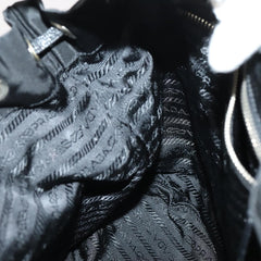 Prada Double Pocket Shoulder Bag Tessuto
