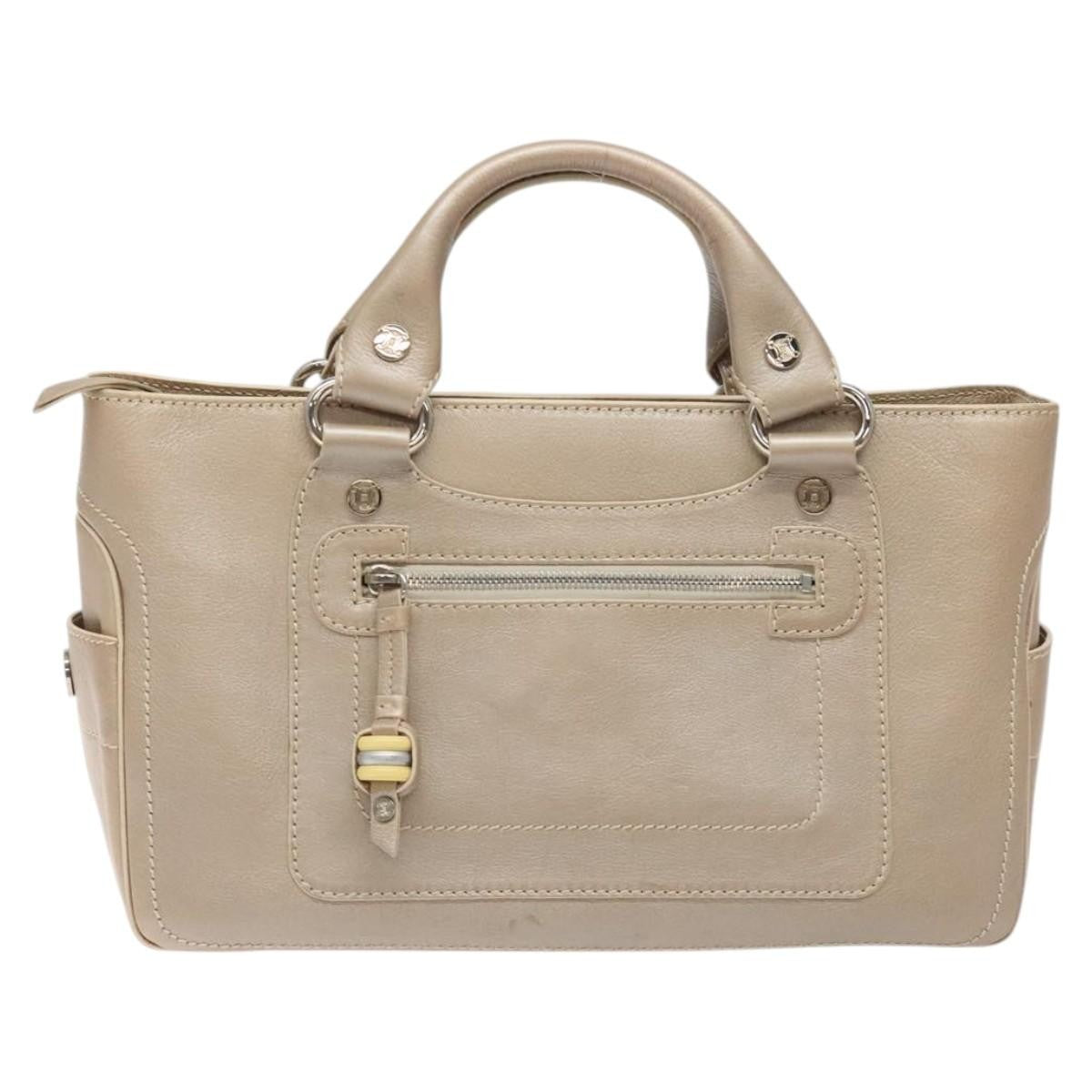 Celine Boogie Satchel Leather