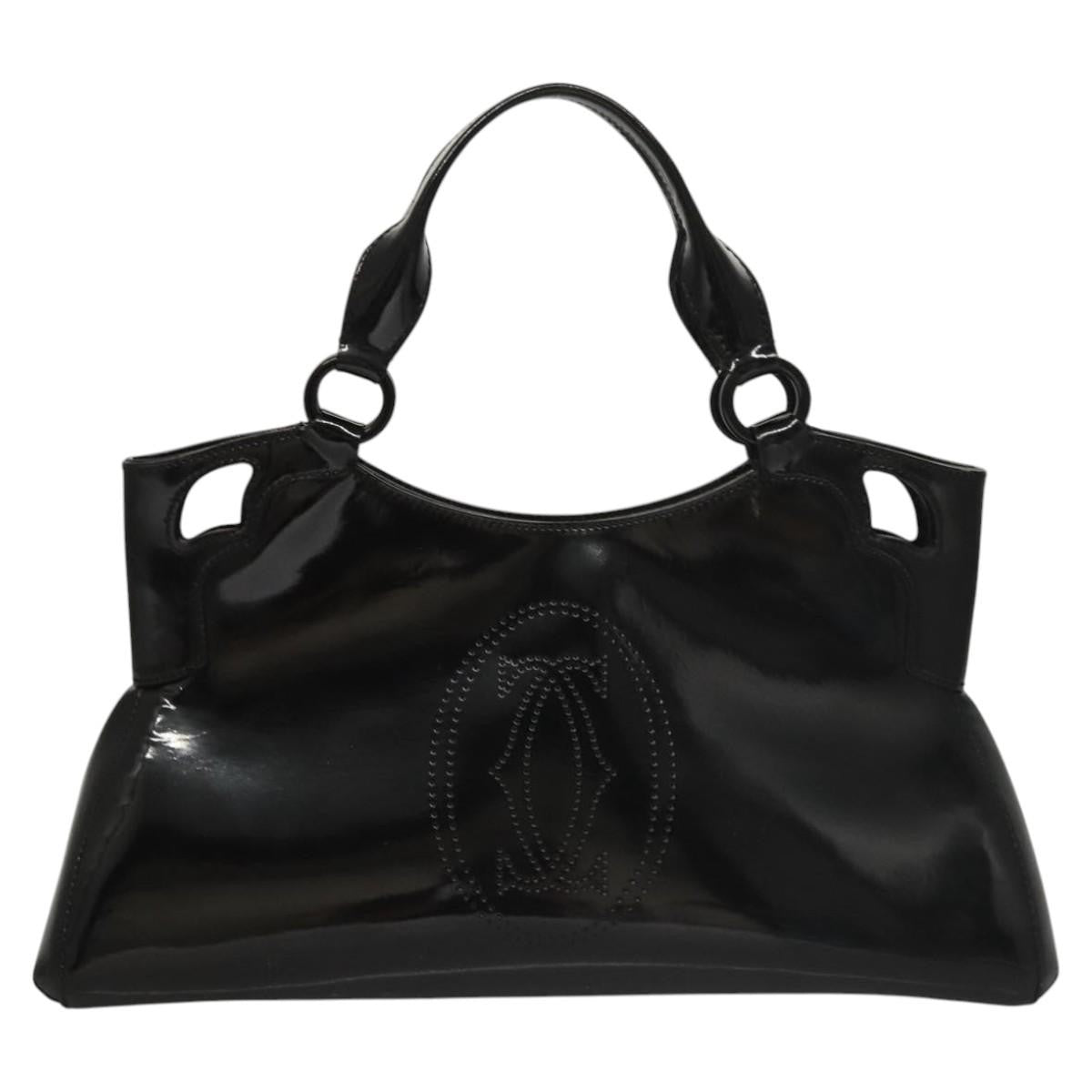 cartier Marcello Handbag Patent leather