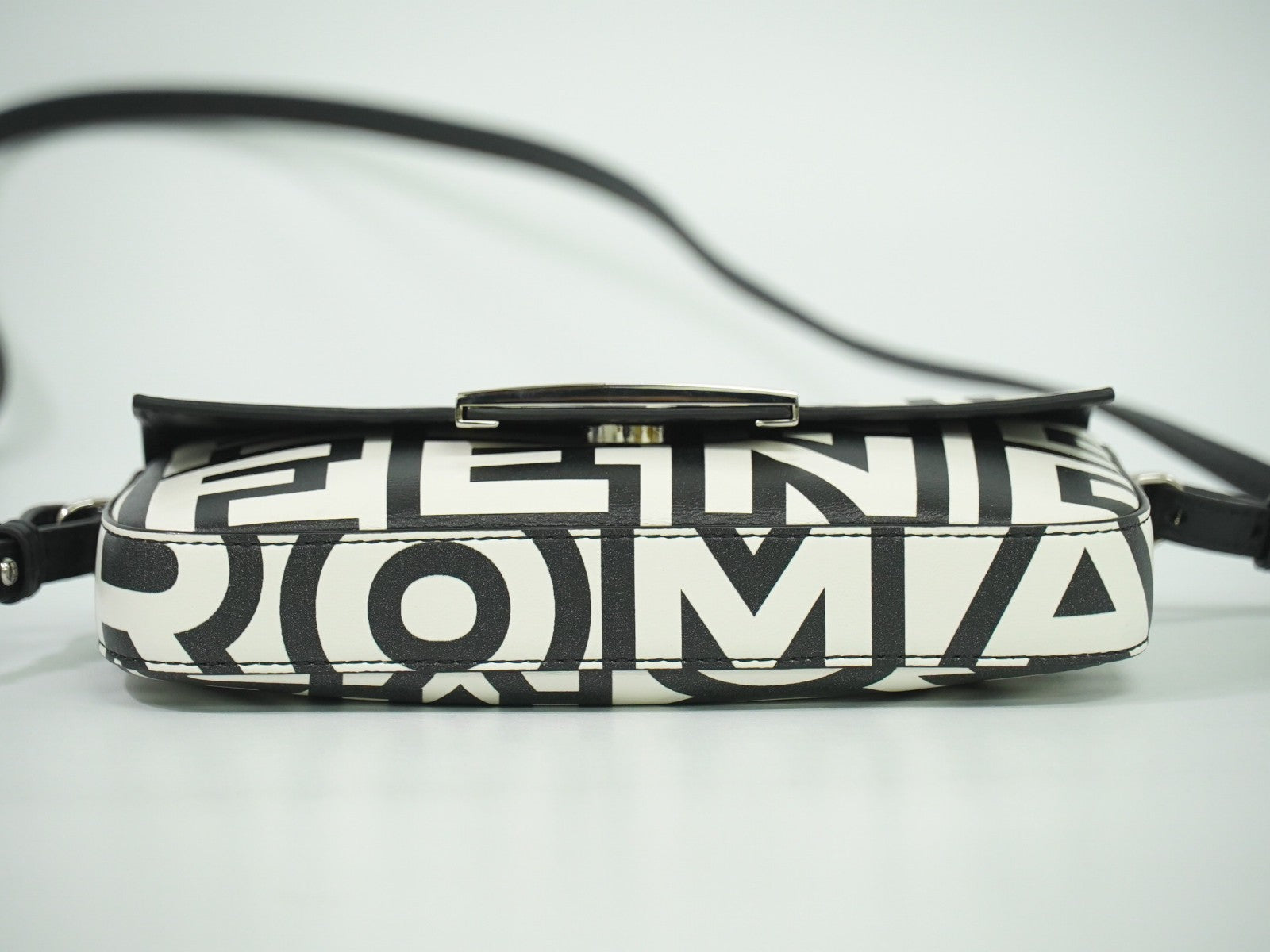 Fendi x Marc Jacobs Baguette NM Bag Printed Leather