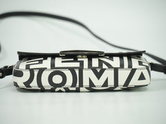 Fendi x Marc Jacobs Baguette NM Bag Printed Leather