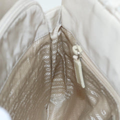 Prada Zip Around Tote Tessuto