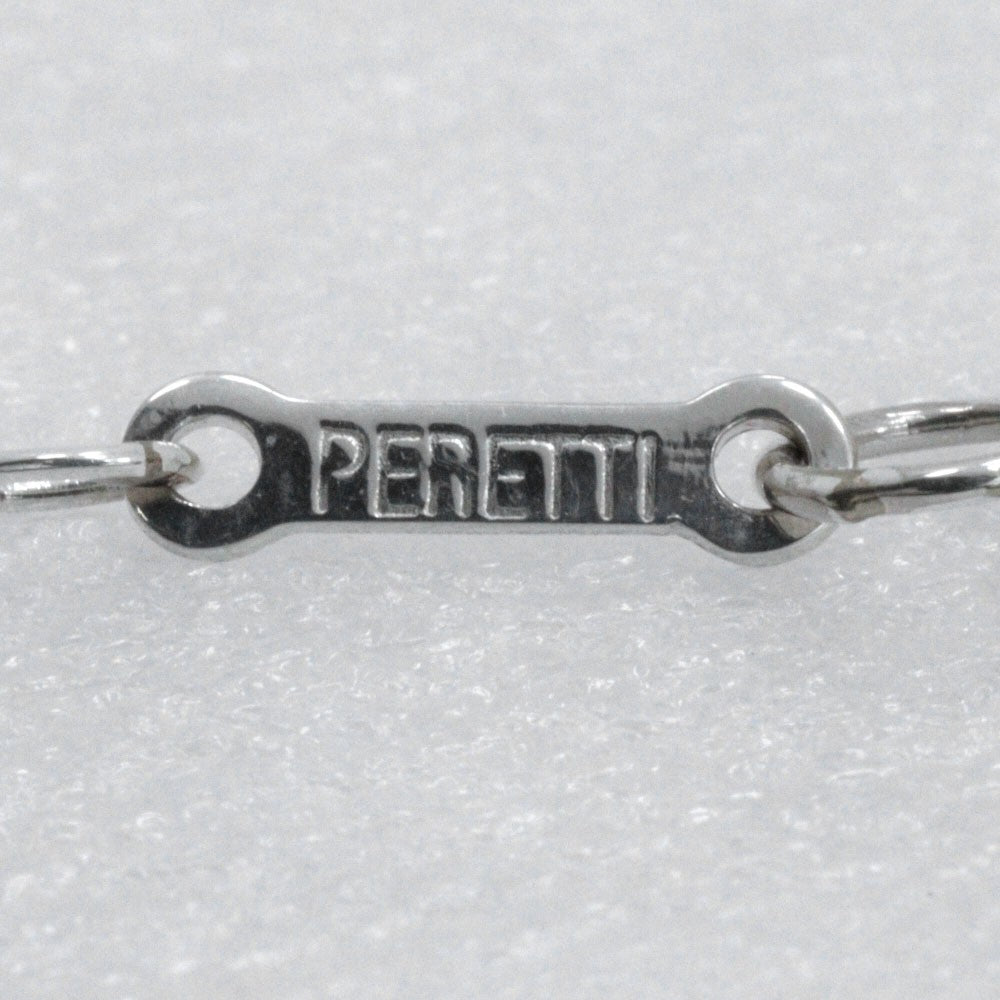 Tiffany & Co. Elsa Peretti Open Heart Pendant Necklace silver