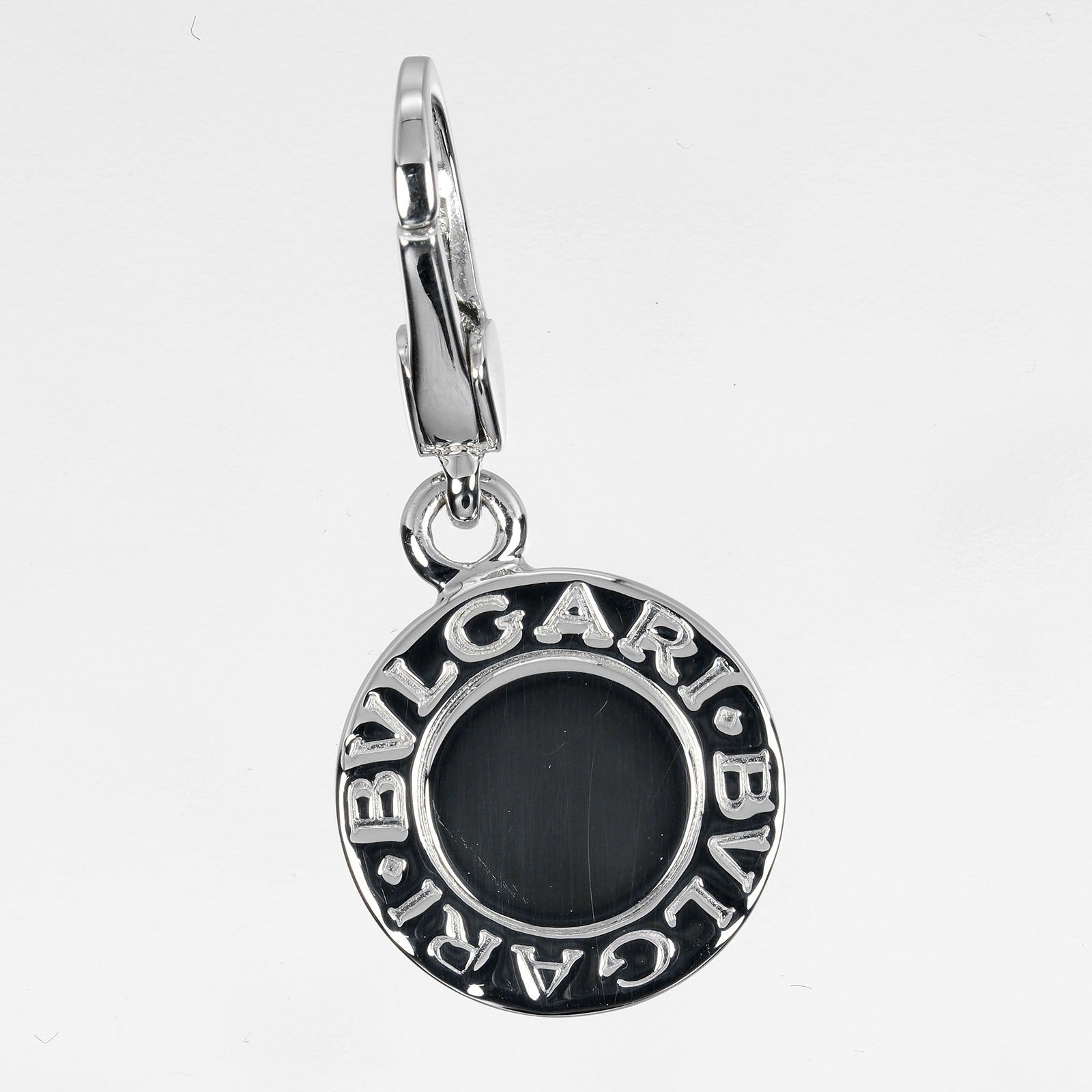 Bvlgari Bvlgari Bvlgari Pendant Charm 18K white gold