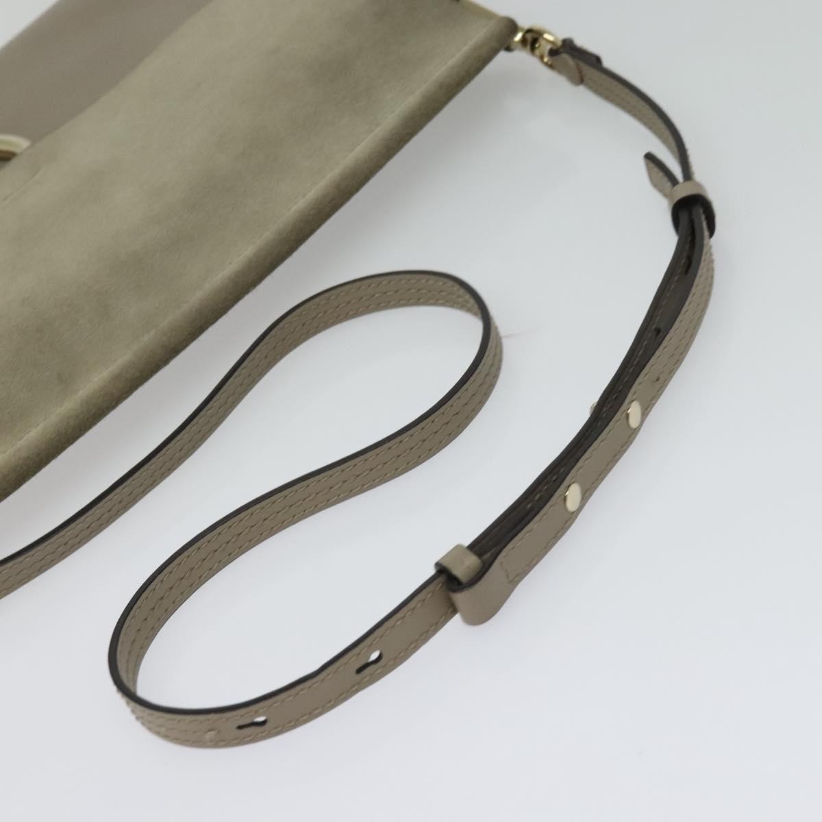 Chloe Faye Shoulder Bag Leather and Suede