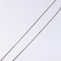 Christian Dior D logo Pendant Necklace Metal