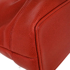 Chanel Vintage CC Front Pocket Briefcase Caviar